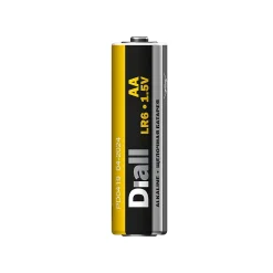 Pile alcaline AA (LR6) Diall, lot de 8