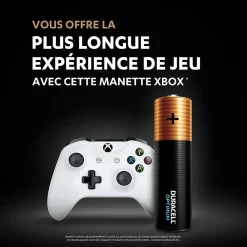 Pile alcaline AA (LR6) Duracell Optimum, lot de 6