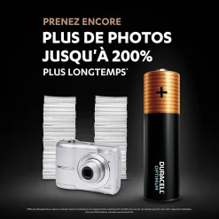 Pile alcaline AA (LR6) Duracell Optimum, lot de 6