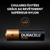 Pile alcaline AA (LR6) Duracell Plus, lot de 18