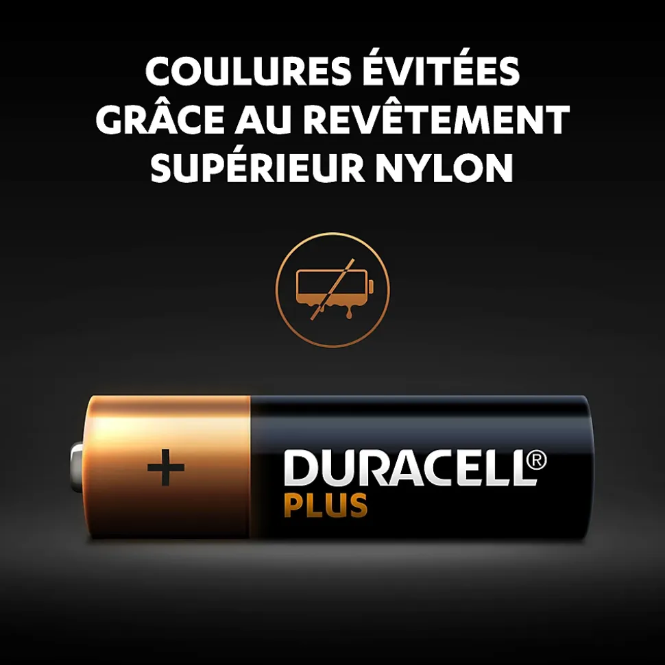 Pile alcaline AA (LR6) Duracell Plus, lot de 6