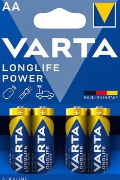 Pile alcaline AA (LR6) Varta Long-life Power, lot de 4