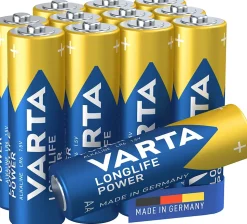 Pile alcaline AA (LR6) Varta Long-life Power, lot de 12