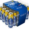 Pile alcaline AA (LR6) Varta Long-life Power, lot de 24