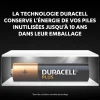 Pile alcaline AAA (LR03) Duracell Plus, lot de 18