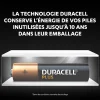 Pile alcaline AAA (LR03) Duracell Plus, lot de 8