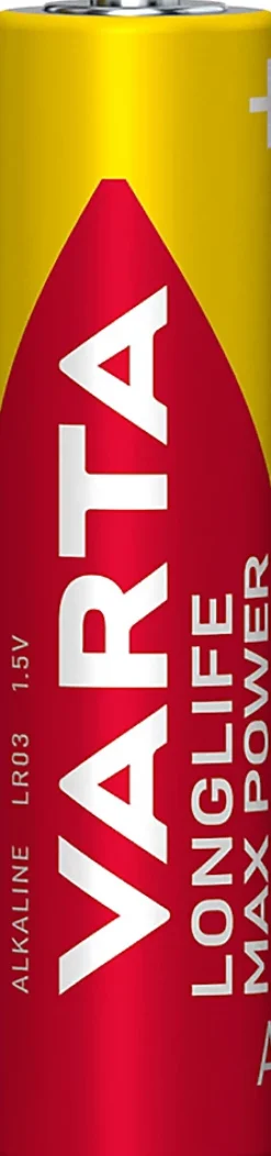 Pile alcaline AAA (LR03) Varta Long-life Max Power, lot de 8
