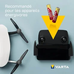 Pile alcaline AAA (LR03) Varta Long-life Max Power, lot de 8