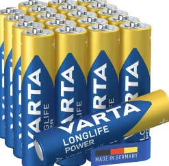 Pile alcaline AAA (LR03) Varta Long-life Power, lot de 2