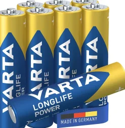 Pile alcaline AAA (LR03) Varta High Energy Premium, lot de 8