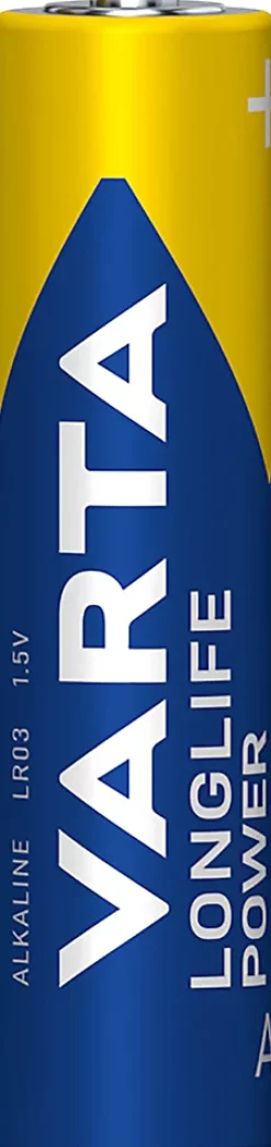 Pile alcaline AAA (LR03) Varta Long-life Power, lot de 12