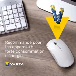 Pile alcaline AAA (LR03) Varta Long-life Power, lot de 12