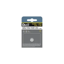 Pile alcaline bouton LR44 / LR154 Diall, lot de 1