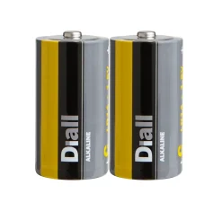 Pile alcaline C (LR14) Diall, lot de 2
