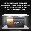 Pile alcaline D (LR20) Duracell Plus, lot de 2