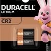 Pile au lithium CR2 Duracell, lot de 2
