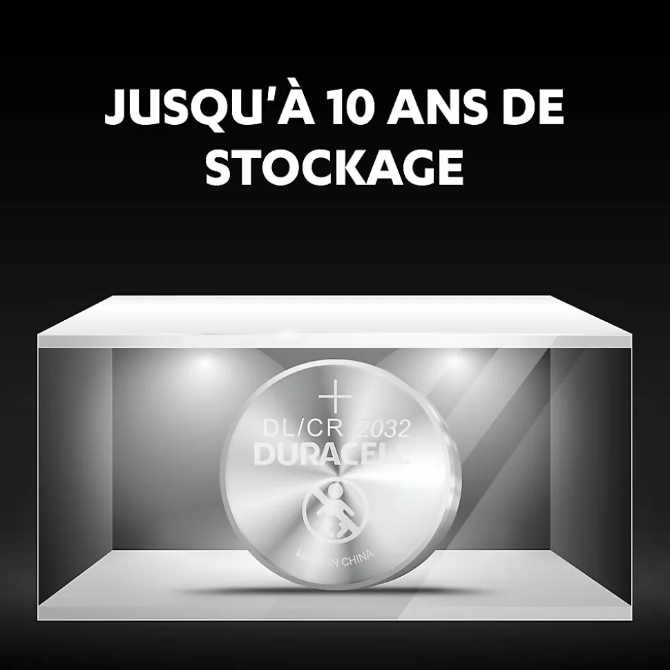 Pile au lithium CR2032 Duracell, lot de 4