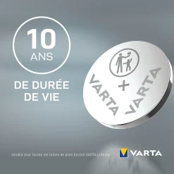 Pile au lithium CR2025 Varta, lot de 1