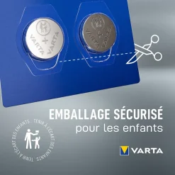 Pile au lithium CR2016 Varta, lot de 2