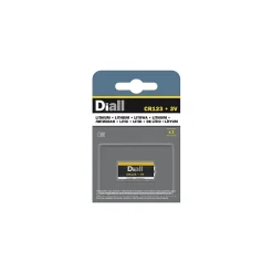 Pile au lithium CR123A (CR17345) Diall