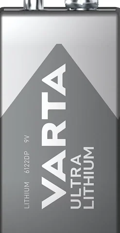 Pile au lithium 9V (PP3) Varta, lot de 1