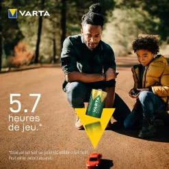 Pile rechargeable Ni-MH D (LR20) Varta, lot de 2