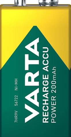 Pile rechargeable Ni-MH 9V (PP3) Varta