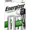 Pile rechargeable Power Plus HR14 2500 mAh, pack de 2 Energizer