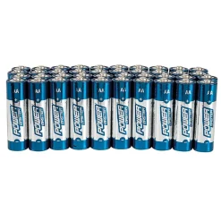 Piles Alcalines Super LR6 AA - Lot de 40 Pcs - Énergie Fiable et Durable - Powermaster