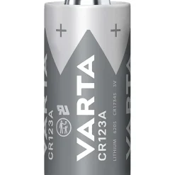 Piles lihium 3V CR123A VARTA (Lot de 2) VARTA