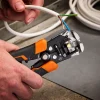 Pince à dénuder à cliquet Magnusson pour câbles section 0,2 à 6 mm²