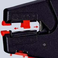 Pince à dénuder auto-ajustable - 0.03-10.0 mm² - KNIPEX - 1240200