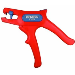 Pince à dénuder automatique Bernstein Tools for Electronics Super - 200 mm, pour conducteurs 0,2 à 6 mm², garantie 2 ans.