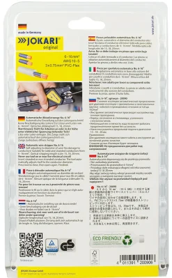 Pince à dénuder automatique Jokari pour câble de Ø6 à 16 mm