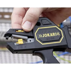 Pince à dénuder Jokari Secura T20100 0.2 à 6 mm² AWG 10 à 24 6 à 18 mm