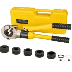 Pince à Sertir Multicouche (100kn), Pour Raccords sur Tubes: V12, V15, V18, V22, V28