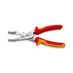 Pince électrique 5 en 1 métrique KINPEX 13 76 200 ME, dénudage coupe torsion
