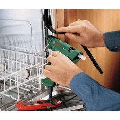 Pistolet à colle BOSCH PKP 18 E Gluey Evergreen - 500 W, câble amovible, LED, coffret de transport