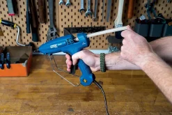 Pistolet à colle Ø12mm Rapid EG320 spécial usage intensif en coffret