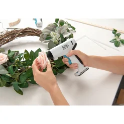 Pistolet À Colle Sans Fil 3,6V BLACK+DECKER - BCGL115-XJ - Avec 20 Sticks De Colle