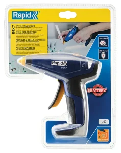 Pistolet à colle sans fil Ø7mm Rapid BGX7 3.6V