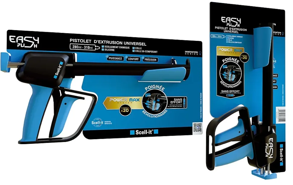 Pistolet manuel professionnel pour cartouche Easypush 280/310 ml