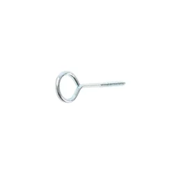 Piton à vis en acier zingué 40x17 mm - 4 pièces