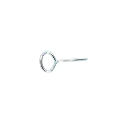 Piton à vis en acier zingué 38x14 mm - 2 pièces