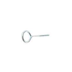 Piton à vis en acier zingué 60x27 mm - 6 pièces