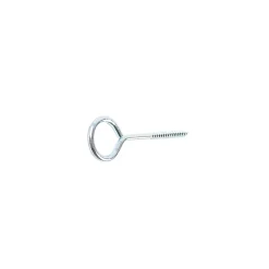 Piton à vis longs en acier zingué 90x32 mm - 5 pièces