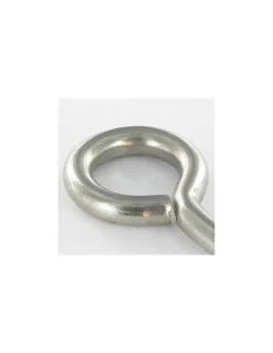 Piton Bois 5X60 Filetée sur 30 Longueur total 86 Oeil 16 Inox A2 - 1 pièce