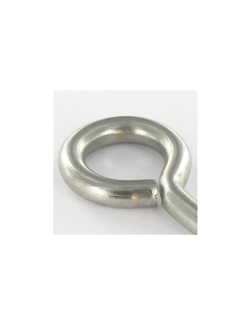 Piton Bois 6X60 Filetée sur 36 Longueur total 90 Oeil 18 Inox A2 - 1 pièce