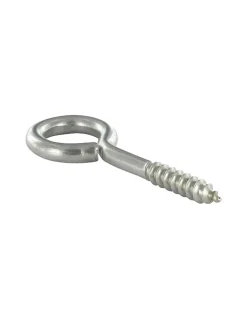 Piton Bois 4X30 Longueur total 48 Oeil 8 Inox A2 - 100 pièces