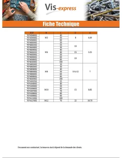 Piton Métaux M6X60 Diamètre Oeil 10 Acier zingué - 1 pièce